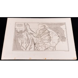 Gravure de 1880 - Carte du Darien Méridional - 2