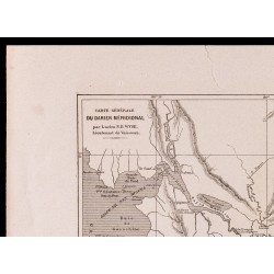 Gravure de 1880 - Carte du Darien Méridional - 3