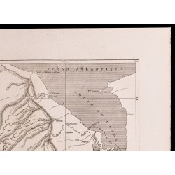 Gravure de 1880 - Carte du Darien Méridional - 4