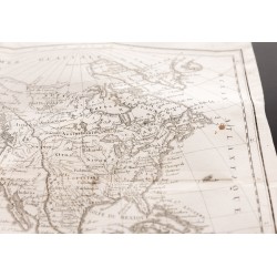 Gravure de 1824 - Carte de l'Amérique du Nord - 6