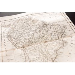 Gravure de 1824 - Carte de l'Amérique du Sud - 6