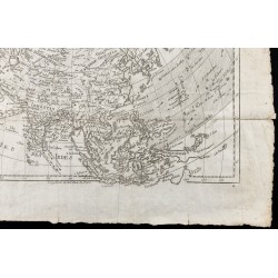 Gravure de 1780c - Carte ancienne de l'Asie - 2