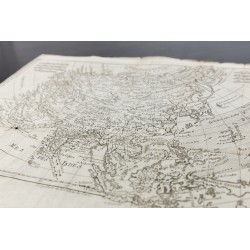 Gravure de 1780c - Carte ancienne de l'Asie - 10