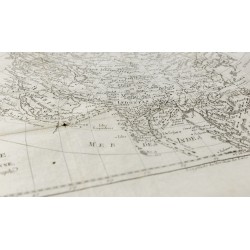 Gravure de 1780c - Carte ancienne de l'Asie - 11