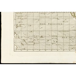 Gravure de 1781 - Carte des vents généraux et des moussons - 5