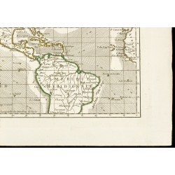 Gravure de 1781 - Carte des vents généraux et des moussons - 6