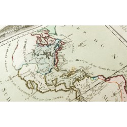 Gravure de 1764 - Carte ancienne de l'Amérique - 5