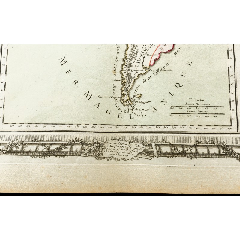 Ancienne carte de Beyrouth, Liban 1949 : Hôtel Normandy, Hippodrome, F – The Unique Maps Co