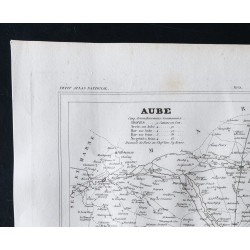 Gravure de 1833 - Département de l'Aube - 2