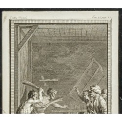 Gravure de XVIIIe - Petite gravure sur Contes mogols - 2
