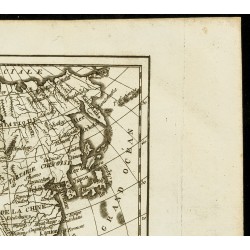 Gravure de 1823 - Carte ancienne de l'Asie - 3