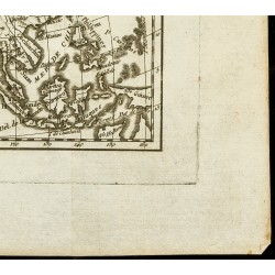 Gravure de 1823 - Carte ancienne de l'Asie - 5