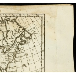 Gravure de 1823 - Carte ancienne de l'Amérique du nord - 3