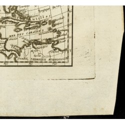 Gravure de 1823 - Carte ancienne de l'Amérique du nord - 5