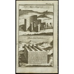 Gravure de 1763 - Murus gallicus et Muri Vegetiani - 1