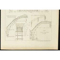 Gravure de 1892 - Exposition de Chicago - Bâtiment des manufactures - 3