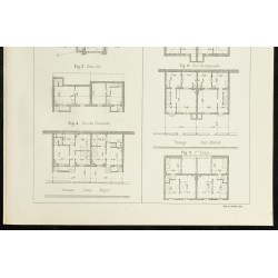 Gravure de 1892 - Villa Émile-Meyer & Villa Dietz-Monnin - 3