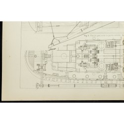 Gravure de 1892 - Drague du port de New-York - 4