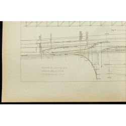 Gravure de 1892 - Lancement du cuirassé le Jemmapes - 4