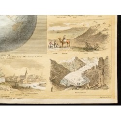 Gravure de 1853 - Géographie physique (Lithographie) - 5