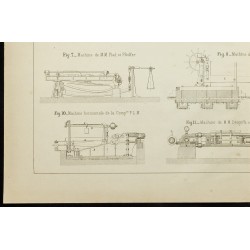 Gravure de 1887 - Machines à essayer les métaux - 4