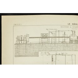 Gravure de 1887 - Machine à essayer les métaux - 2