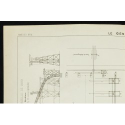 Gravure de 1888 - Plan ancien de la Galerie des Machines - 2