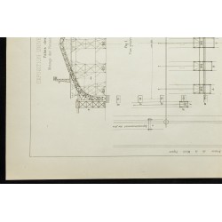 Gravure de 1888 - Plan ancien de la Galerie des Machines - 4