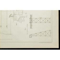 Gravure de 1888 - Plan ancien de la Galerie des Machines - 5