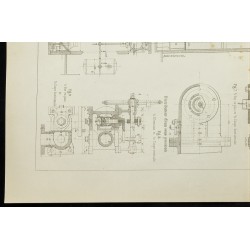 Gravure de 1888 - Monte-charges de l'hôtel des Postes - 4