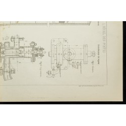 Gravure de 1888 - Monte-charges de l'hôtel des Postes - 5