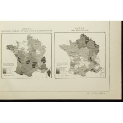 Gravure de 1890 - Recensement et statistique financière des usines - 5