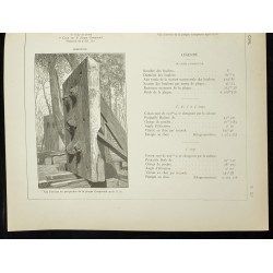 Gravure de 1891 - Plaques de blindage - 3