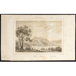 Gravure de 1863 - Vue du cofre de Perote - 1