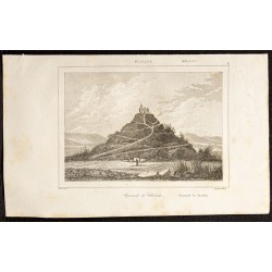 Gravure de 1863 - Grande pyramide de Cholula - 1