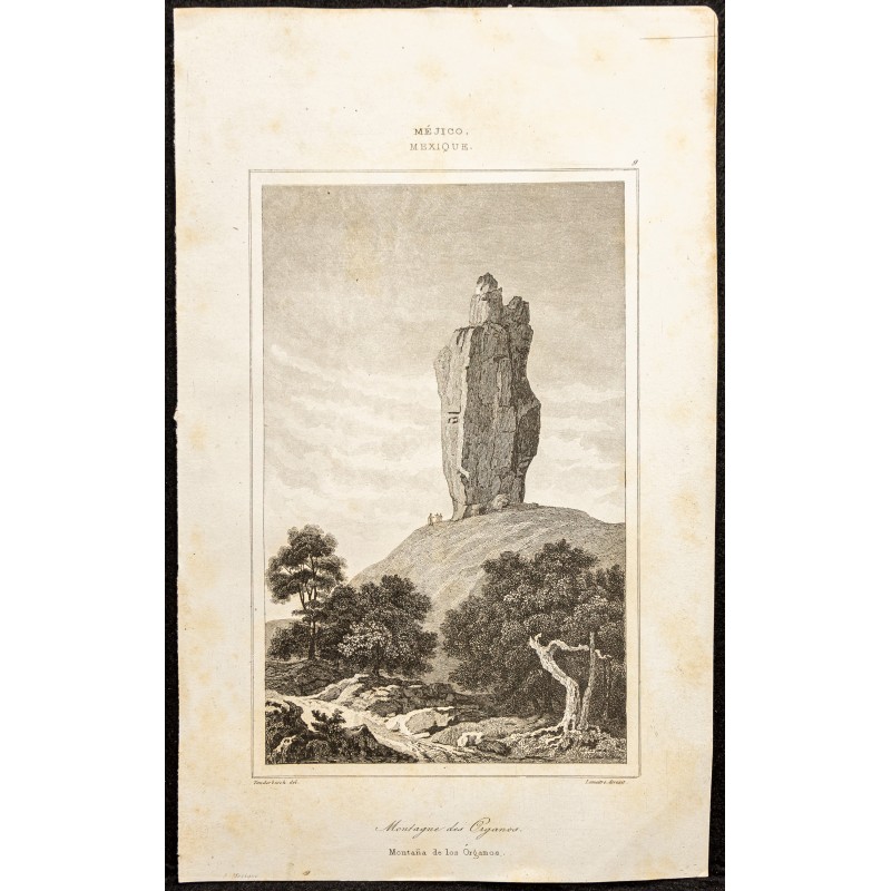 Gravure de 1863 - Sierra de los Órganos - 1