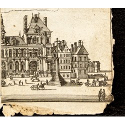 Gravure de 1661 - Hôtel de ville de Paris - 5