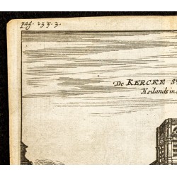 Gravure de 1661 - Vue de l'église Saint-Sauveur - 2