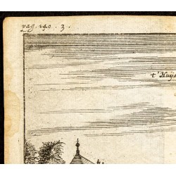 Gravure de 1661 - Vue de l'Hôtel de Luynes - 2