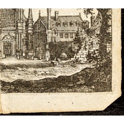 Gravure de 1661 - Vue du Couvent des Feuillants - 5