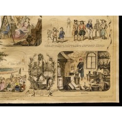 Gravure de 1853 - La France (Lithographie) - 5