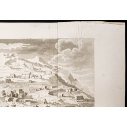 Gravure de 1844 - Plan de la ville de Nazareth - 3