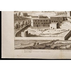 Gravure de 1844 - Plan de la ville de Nazareth - 4