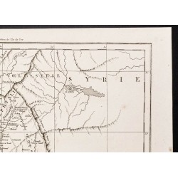 Gravure de 1844 - Carte du nord de la Judée - 3