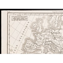 Gravure de 1844 - Partage de la terre aux trois fils de Noé - 2