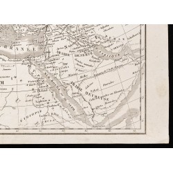 Gravure de 1844 - Partage de la terre aux trois fils de Noé - 5