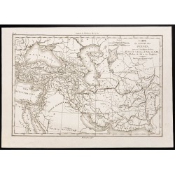 Gravure de 1844 - Empire des Perses - 1