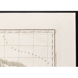 Gravure de 1844 - La Terre Promise de Chanaan - 3