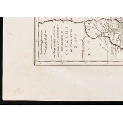 Gravure de 1844 - La Terre Promise de Chanaan - 4