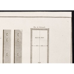 Gravure de 1844 - Éléments architecturaux du Tabernacle - 3